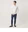 【WEB限定 WARDROBE SMART】コットン バンドカラー スキッパー シャツ