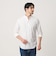 【WEB限定 WARDROBE SMART】コットン バンドカラー スキッパー シャツ