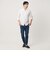 【WEB限定 WARDROBE SMART】コットン バンドカラー スキッパー シャツ