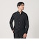 【WEB限定 WARDROBE SMART】コットン バンドカラー スキッパー シャツ