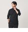【WEB限定 WARDROBE SMART】コットン バンドカラー スキッパー シャツ