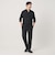 【WEB限定 WARDROBE SMART】コットン バンドカラー スキッパー シャツ
