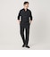 【WEB限定 WARDROBE SMART】コットン バンドカラー スキッパー シャツ