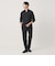 【WEB限定 WARDROBE SMART】コットン バンドカラー スキッパー シャツ