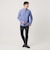 【WEB限定 WARDROBE SMART】コットン バンドカラー スキッパー シャツ