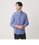【WEB限定 WARDROBE SMART】コットン バンドカラー スキッパー シャツ