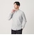 【WEB限定 WARDROBE SMART】コットン バンドカラー スキッパー シャツ