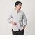 【WEB限定 WARDROBE SMART】コットン バンドカラー スキッパー シャツ