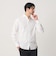 【WEB限定 WARDROBE SMART】コットン ワイドカラー スキッパー シャツ