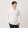 【WEB限定 WARDROBE SMART】コットン ワイドカラー スキッパー シャツ