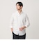 【WEB限定 WARDROBE SMART】コットン ワイドカラー スキッパー シャツ