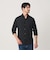【WEB限定 WARDROBE SMART】コットン ワイドカラー スキッパー シャツ