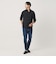 【WEB限定 WARDROBE SMART】コットン ワイドカラー スキッパー シャツ