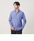 【WEB限定 WARDROBE SMART】コットン ワイドカラー スキッパー シャツ