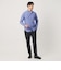 【WEB限定 WARDROBE SMART】コットン ワイドカラー スキッパー シャツ