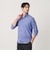 【WEB限定 WARDROBE SMART】コットン ワイドカラー スキッパー シャツ
