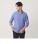 【WEB限定 WARDROBE SMART】コットン ワイドカラー スキッパー シャツ