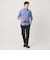 【WEB限定 WARDROBE SMART】コットン ワイドカラー スキッパー シャツ