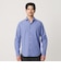 【WEB限定 WARDROBE SMART】コットン ワイドカラー スキッパー シャツ