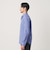 【WEB限定 WARDROBE SMART】コットン ワイドカラー スキッパー シャツ