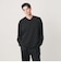 ウォッシュド ボーダー Vネック ロングスリーブ Tシャツ