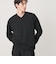 ウォッシュド ボーダー Vネック ロングスリーブ Tシャツ