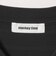 ウォッシュド ボーダー Vネック ロングスリーブ Tシャツ