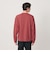 ウォッシュド ボーダー Vネック ロングスリーブ Tシャツ