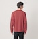 ウォッシュド ボーダー Vネック ロングスリーブ Tシャツ