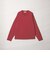 ウォッシュド ボーダー Vネック ロングスリーブ Tシャツ