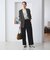 【WEB限定 Wardrobe DAILY MINIMAL】メランジ ダブルノーカラージャケット ウォッシャブル
