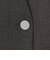 【WEB限定 Wardrobe DAILY MINIMAL】メランジ ダブルノーカラージャケット ウォッシャブル