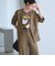 【WEB限定 Wardrobe DAILY MINIMAL】メランジ ダブルノーカラージャケット ウォッシャブル
