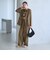 【WEB限定 Wardrobe DAILY MINIMAL】メランジ ダブルノーカラージャケット ウォッシャブル