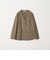 【WEB限定 Wardrobe DAILY MINIMAL】メランジ ダブルノーカラージャケット ウォッシャブル