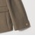 【WEB限定 Wardrobe DAILY MINIMAL】メランジ ダブルノーカラージャケット ウォッシャブル