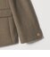 【WEB限定 Wardrobe DAILY MINIMAL】メランジ ダブルノーカラージャケット ウォッシャブル