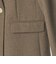 【WEB限定 Wardrobe DAILY MINIMAL】メランジ ダブルノーカラージャケット ウォッシャブル
