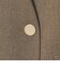 【WEB限定 Wardrobe DAILY MINIMAL】メランジ ダブルノーカラージャケット ウォッシャブル