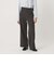 【WEB限定 Wardrobe DAILY MINIMAL】メランジ ステッチワイドパンツ ウォッシャブル