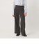 【WEB限定 Wardrobe DAILY MINIMAL】メランジ ステッチワイドパンツ ウォッシャブル