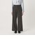 【WEB限定 Wardrobe DAILY MINIMAL】メランジ ステッチワイドパンツ ウォッシャブル