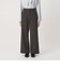 【WEB限定 Wardrobe DAILY MINIMAL】メランジ ステッチワイドパンツ ウォッシャブル