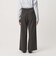 【WEB限定 Wardrobe DAILY MINIMAL】メランジ ステッチワイドパンツ ウォッシャブル