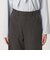 【WEB限定 Wardrobe DAILY MINIMAL】メランジ ステッチワイドパンツ ウォッシャブル