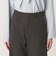 【WEB限定 Wardrobe DAILY MINIMAL】メランジ ステッチワイドパンツ ウォッシャブル