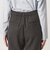 【WEB限定 Wardrobe DAILY MINIMAL】メランジ ステッチワイドパンツ ウォッシャブル