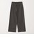 【WEB限定 Wardrobe DAILY MINIMAL】メランジ ステッチワイドパンツ ウォッシャブル