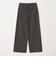 【WEB限定 Wardrobe DAILY MINIMAL】メランジ ステッチワイドパンツ ウォッシャブル