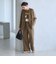 【WEB限定 Wardrobe DAILY MINIMAL】メランジ ステッチワイドパンツ ウォッシャブル